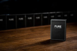 PURE BLACK PLAYING CARDS BY TCC