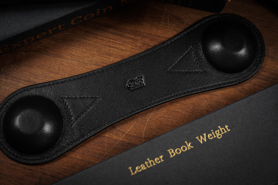 Leather Book Weight by TCC Presents