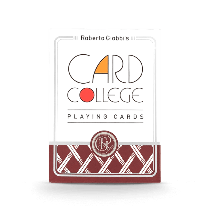 AUTHORIZED BY ROBERTO GIOBBI丨CARD COLLEGE STANDARD PLAYING CARDS BY TCC