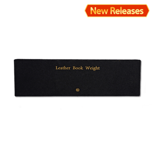 Leather Book Weight by TCC Presents